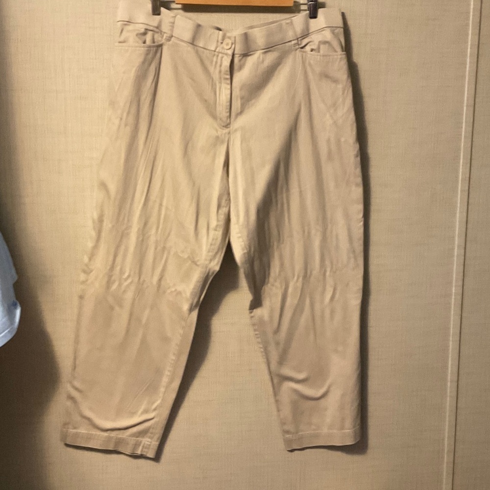 George Tan Straight Leg Pants